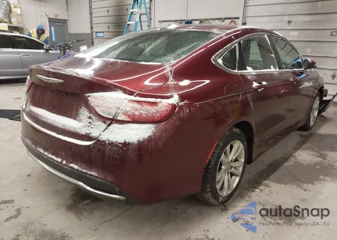 2015 Chrysler 200 Limited z USA, uszkodzony, nr VIN 1C3CCCAB9FN708401
